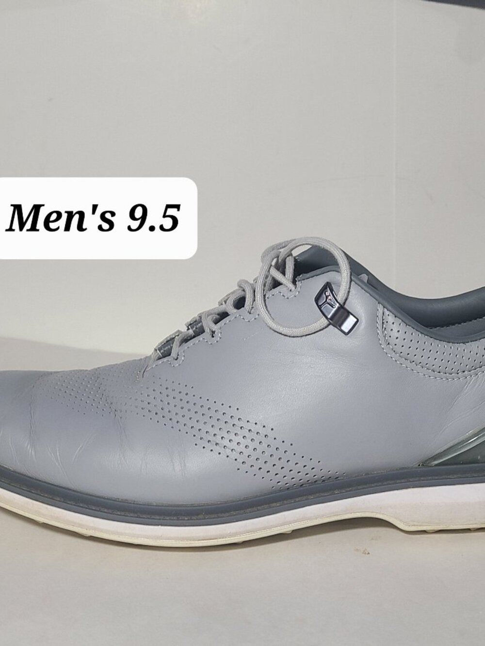 Nike Air Jordan ADG 4 Wolf Grey/Smoke Men's Spikeless Golf Shoes Size 9.5